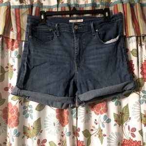 Denim shorts